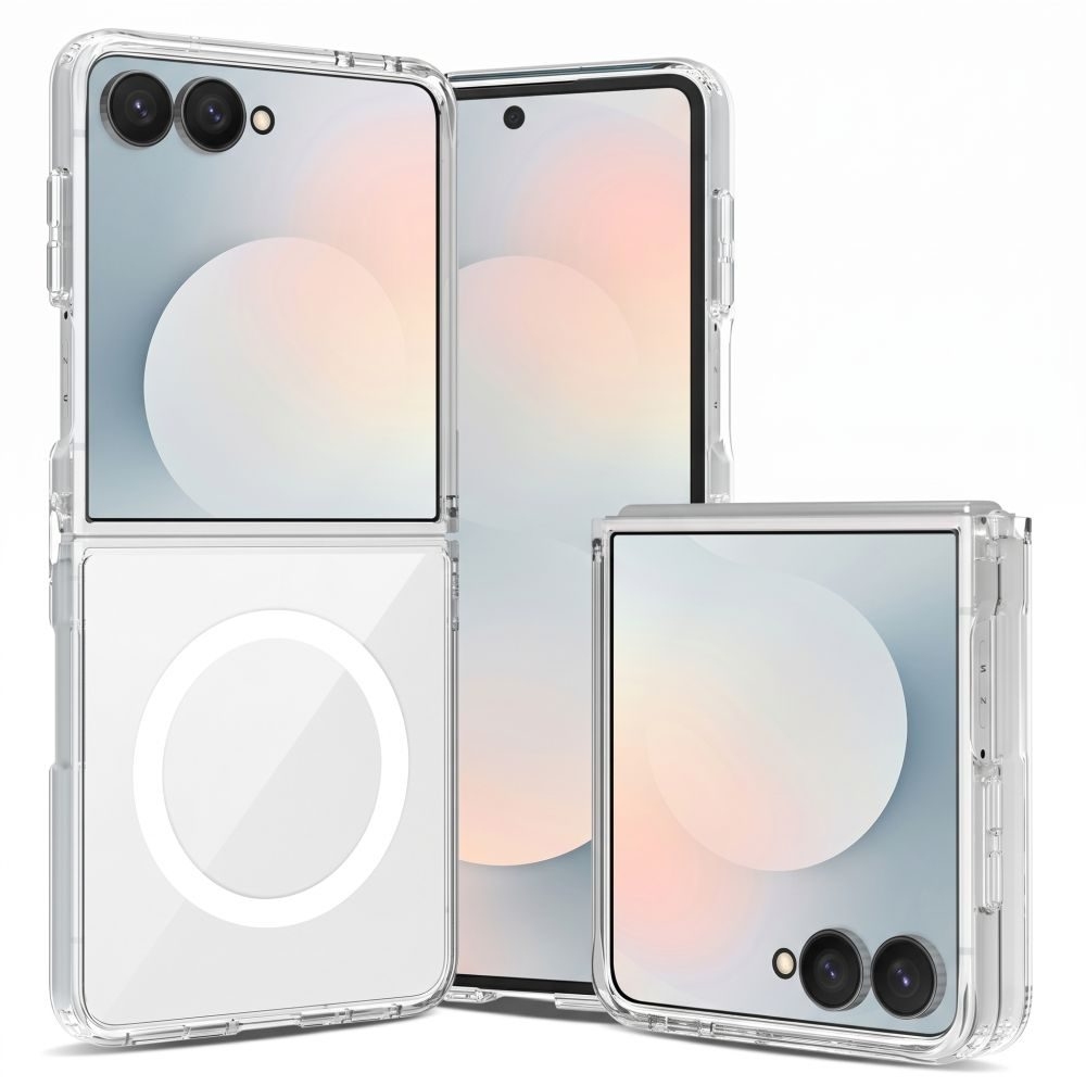 Ümbris FlexAir Hybrid MagSafe Samsung Galaxy Flip8 läbipaistev Qi2/MagSafe Ühilduv Tech-Protect - Pilt 3