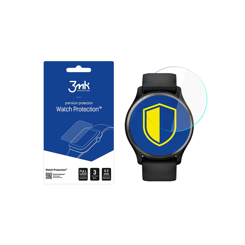 Kaitsekile FlexibleGlass Garmin Fenix 9 43mm Komplektis 3tk 3mk