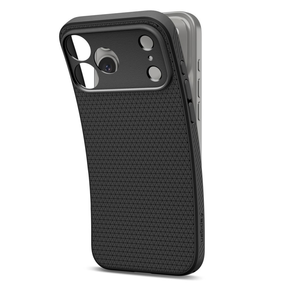 Ümbris Liquid Air Apple Phone 18 Pro Max / iPhone 17 Pro Max Matt Must Spigen - Pilt 4