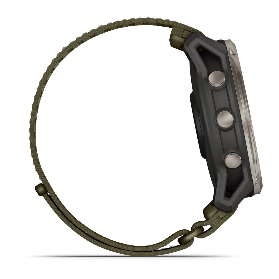 Garmin Enduro 4 Titanium Dark Olive ComfortFit Fabric Band - Pilt 5