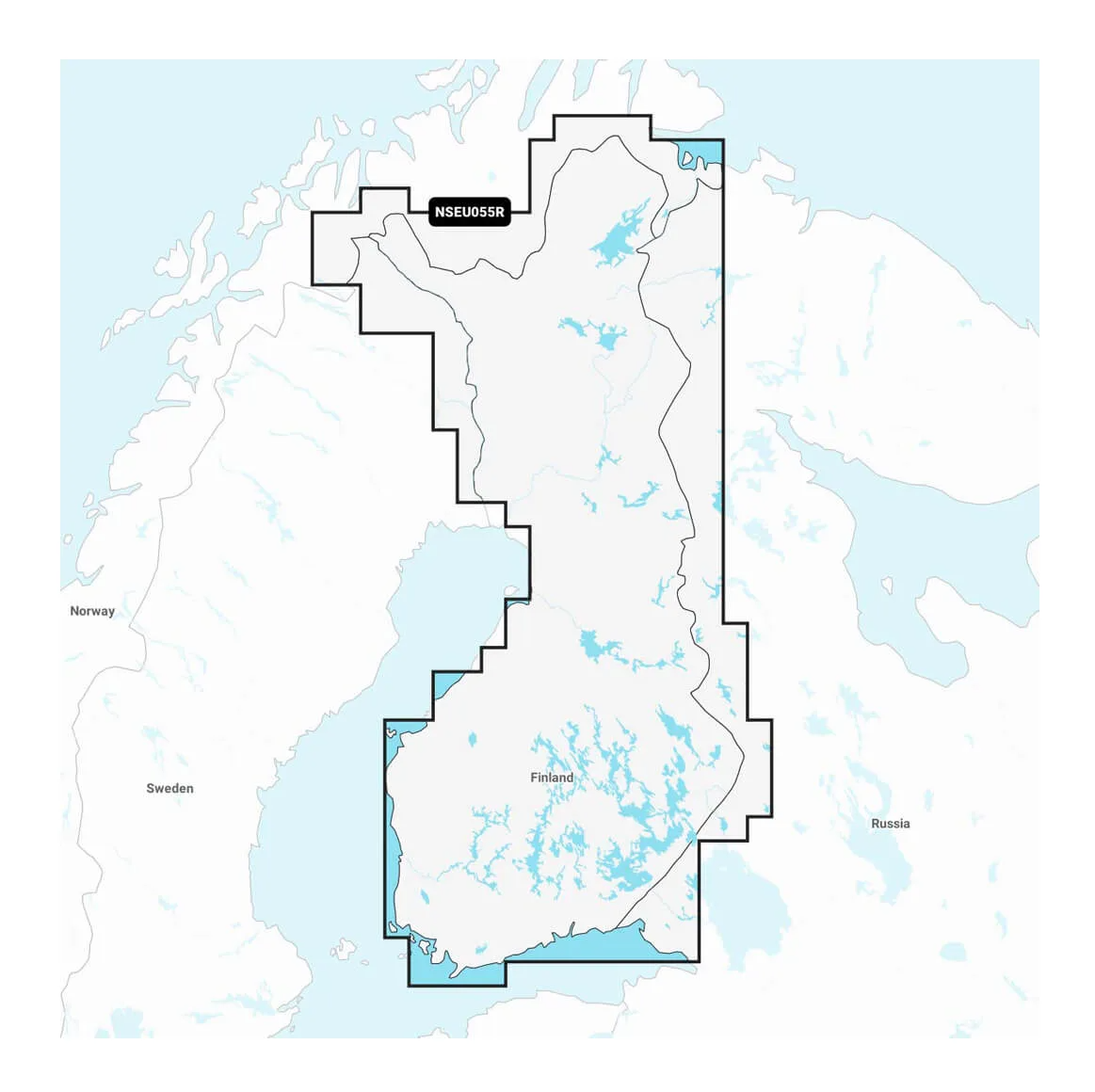 Garmin Finland Lakes & Rivers Inland Marine Charts Navionics+