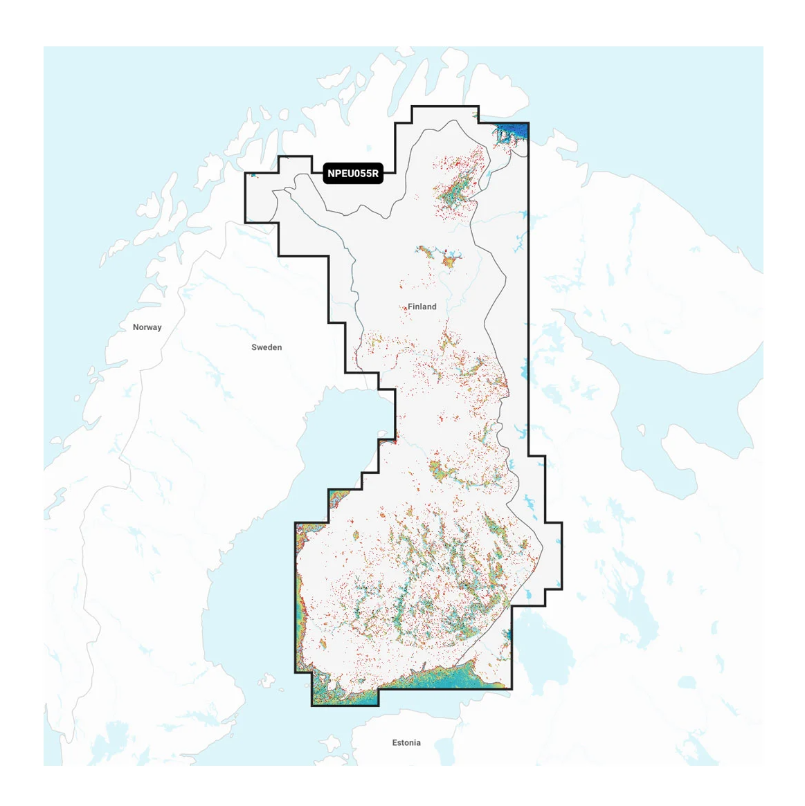 Garmin Finland Lakes & Rivers Marine Charts Navionics Platinum+