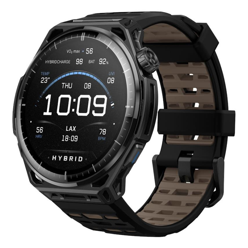 Amazfit Balance 3 Smartwatch, Black